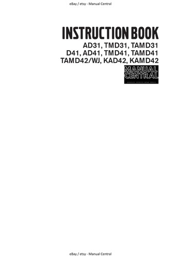Volvo penta tamd41 tamd42 - volvo, tamd42/wj